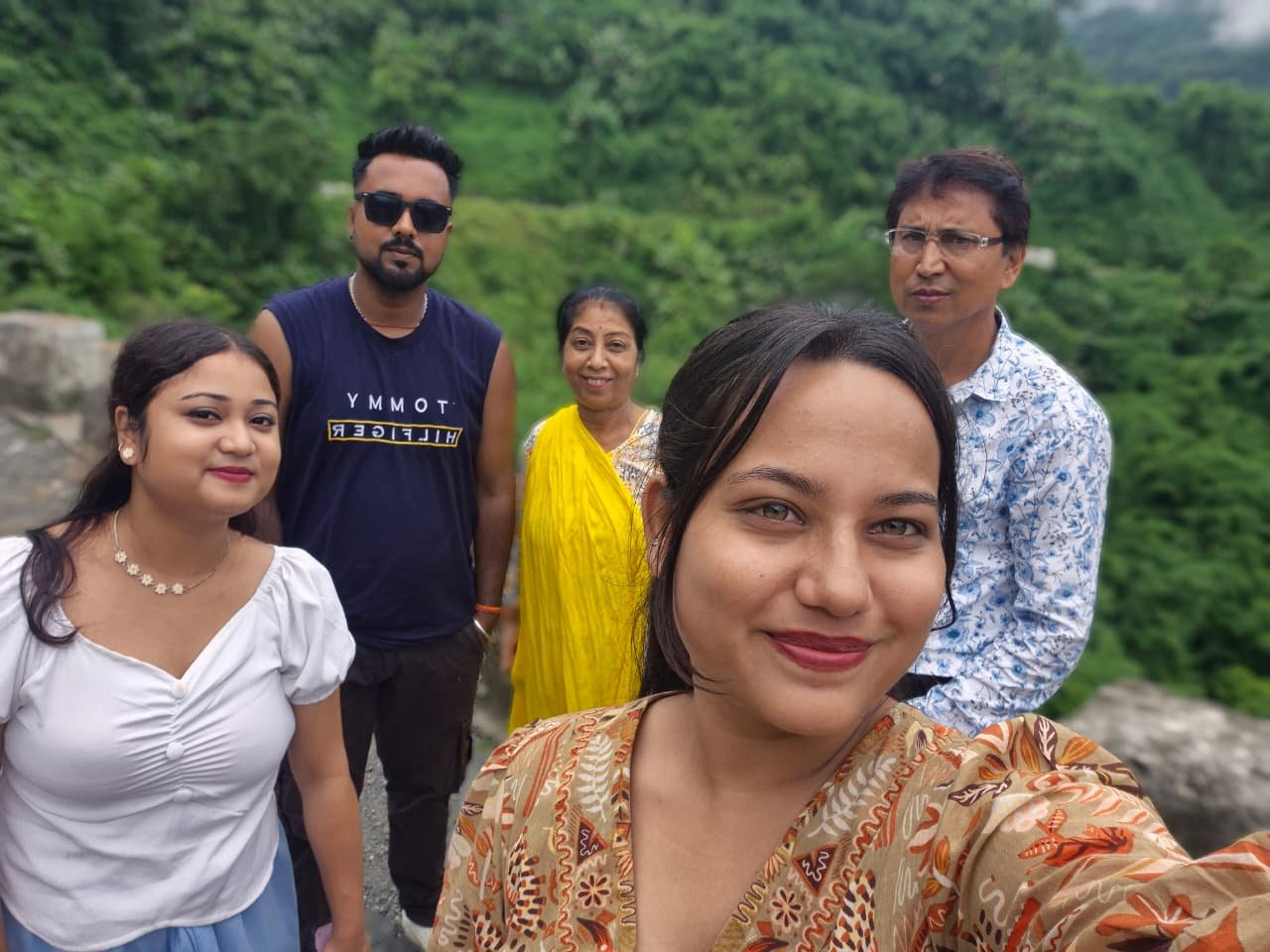 Picturesque hills and valleys in Northeast India tourism